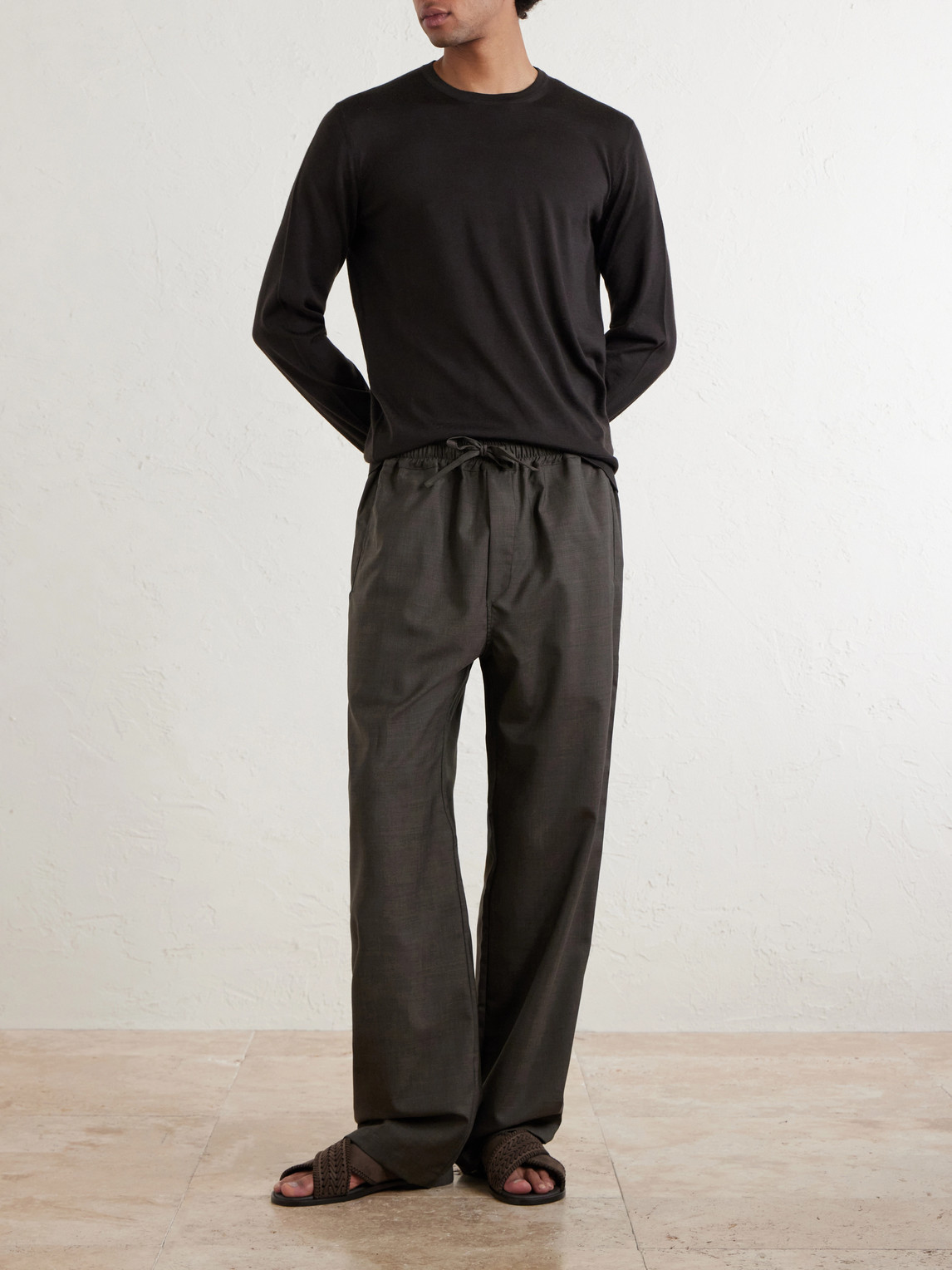 Cashmere And Silk-Blend Sweater