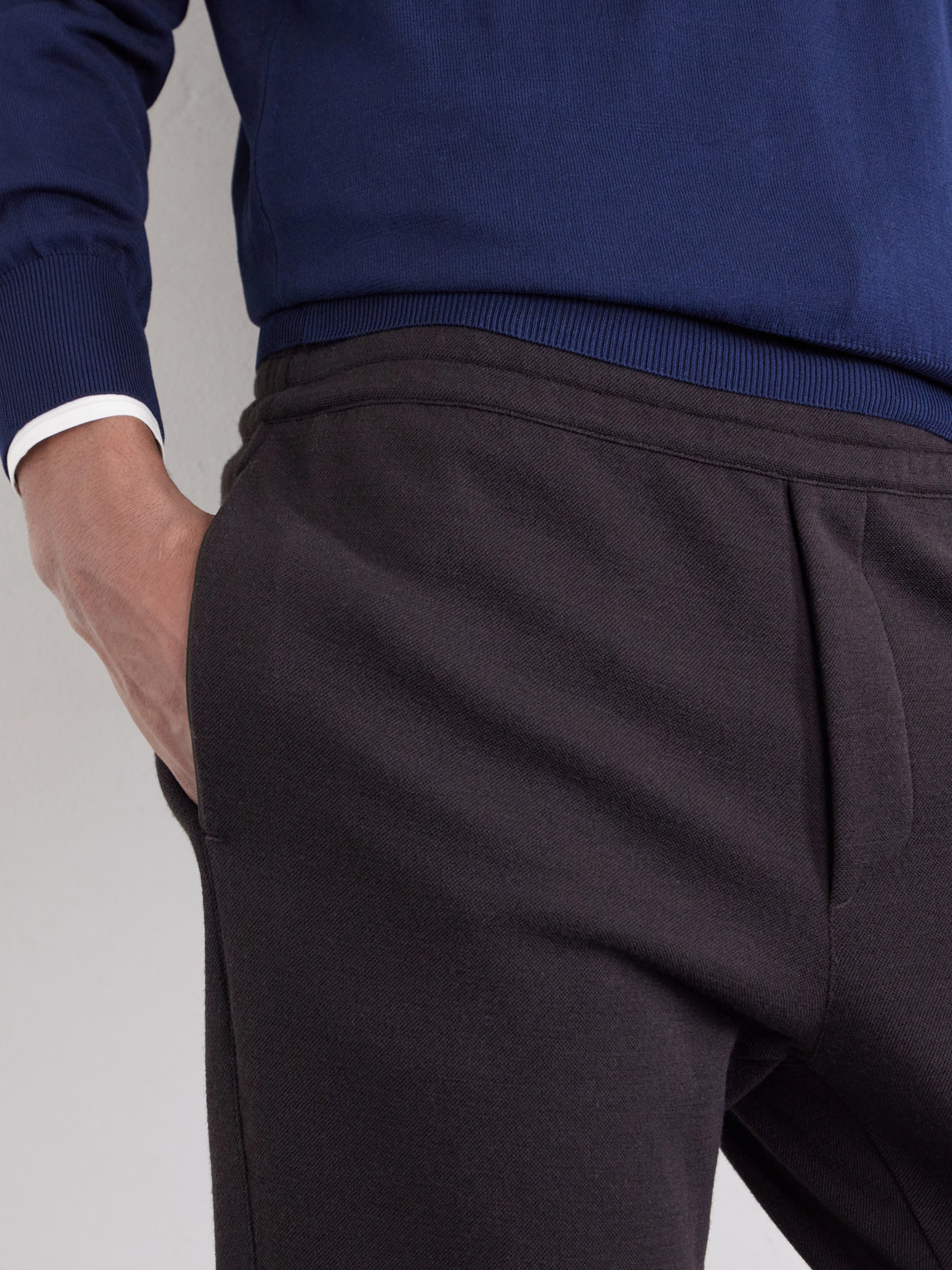 Straight-Leg Honeycomb-Knit Cotton, Wool And Silk-Blend Sweatpants