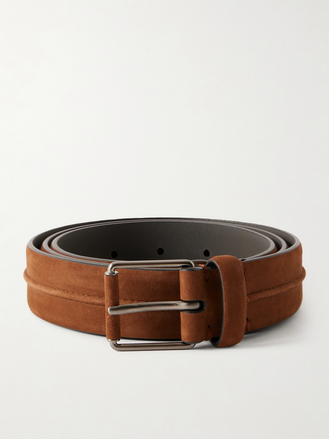 Zegna 3cm Leather Belt EU 85