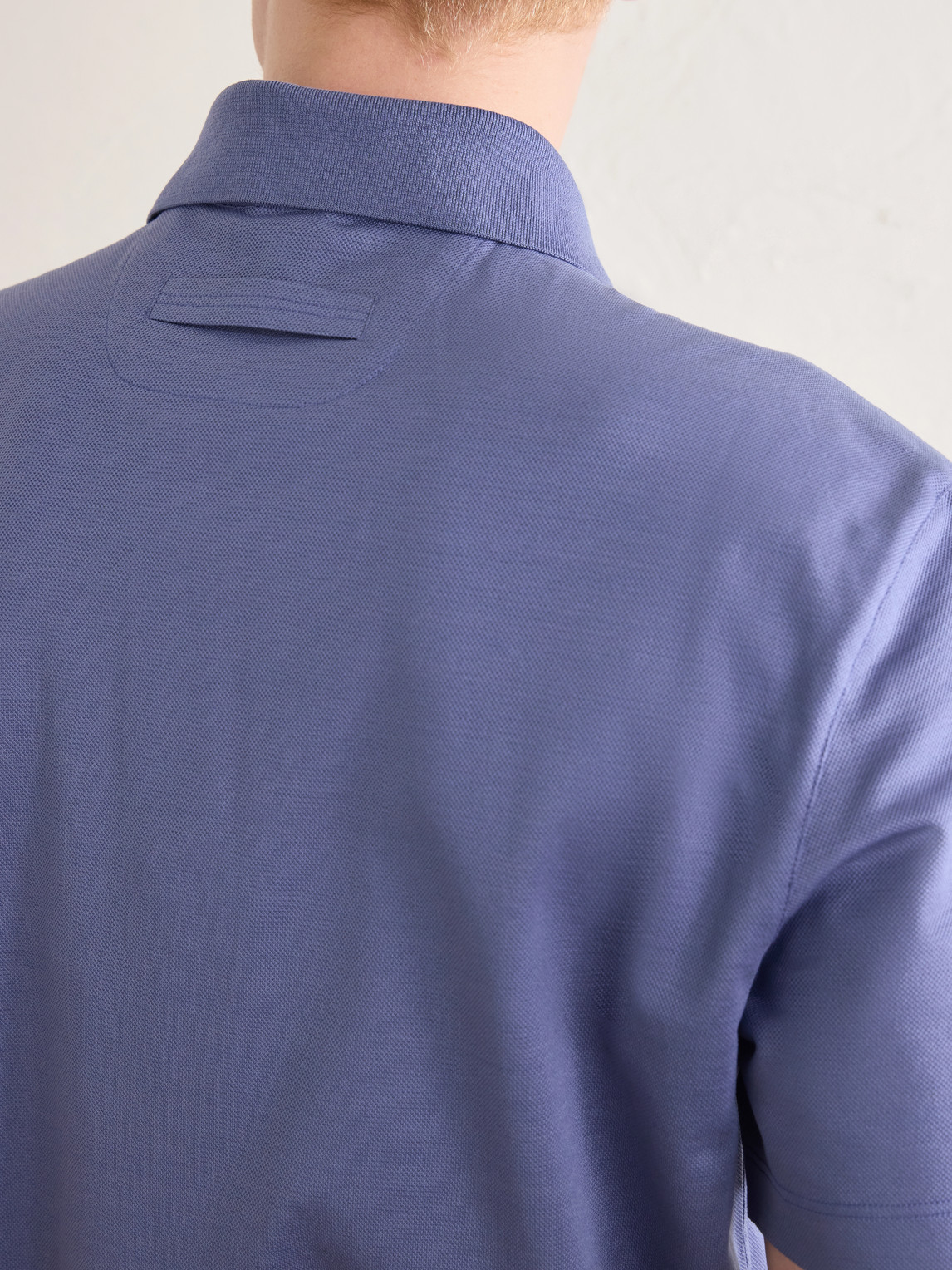 Knitted Cotton-Piqué Polo Shirt