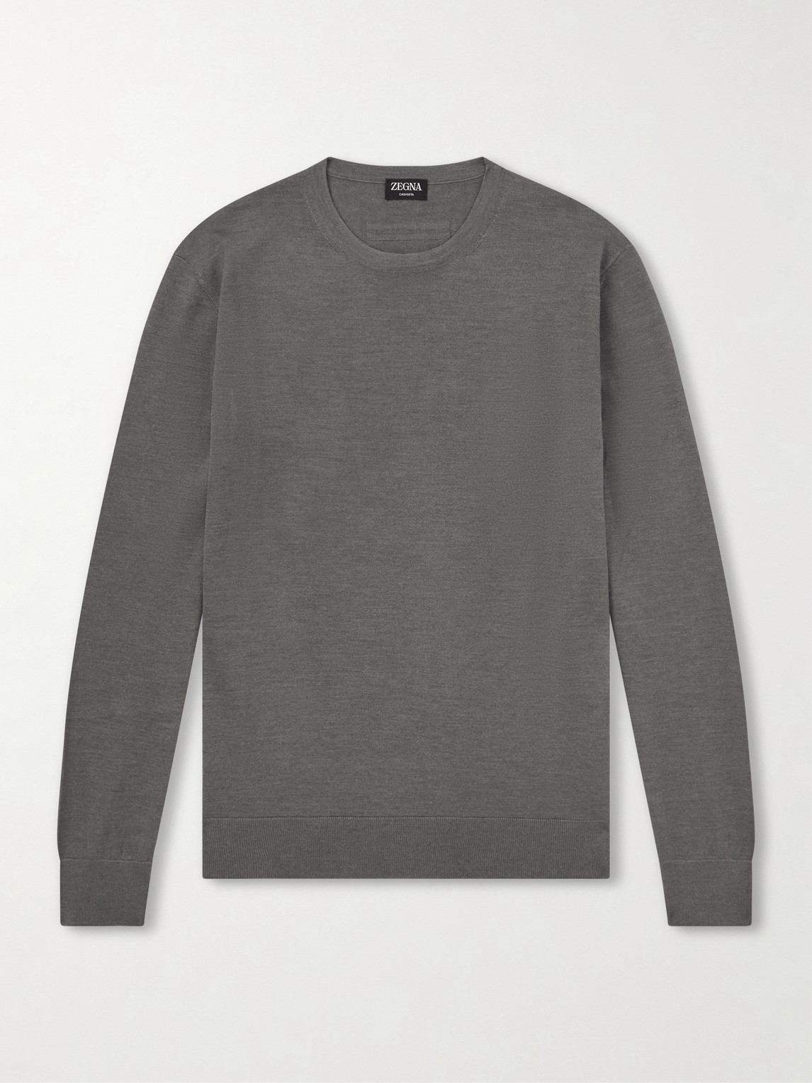 Zegna Cashmere and Silk-Blend Sweater IT 48