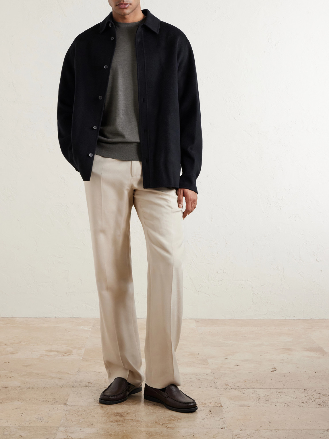 Cashmere And Silk-Blend Sweater