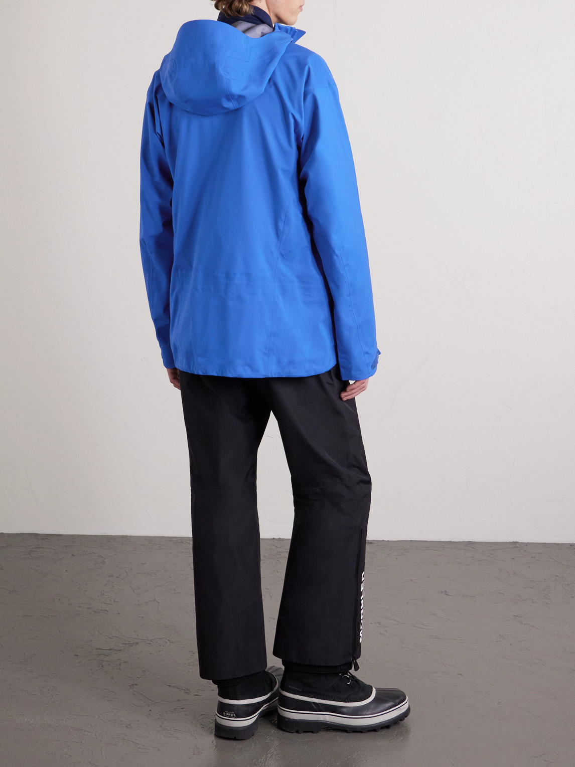  Houdini - Rollercoaster Hooded Recycled Ski Jacket - Men - Blue - S 