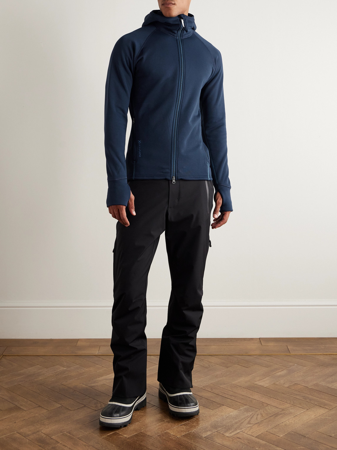 Jersey Hooded Ski Jacket — 2