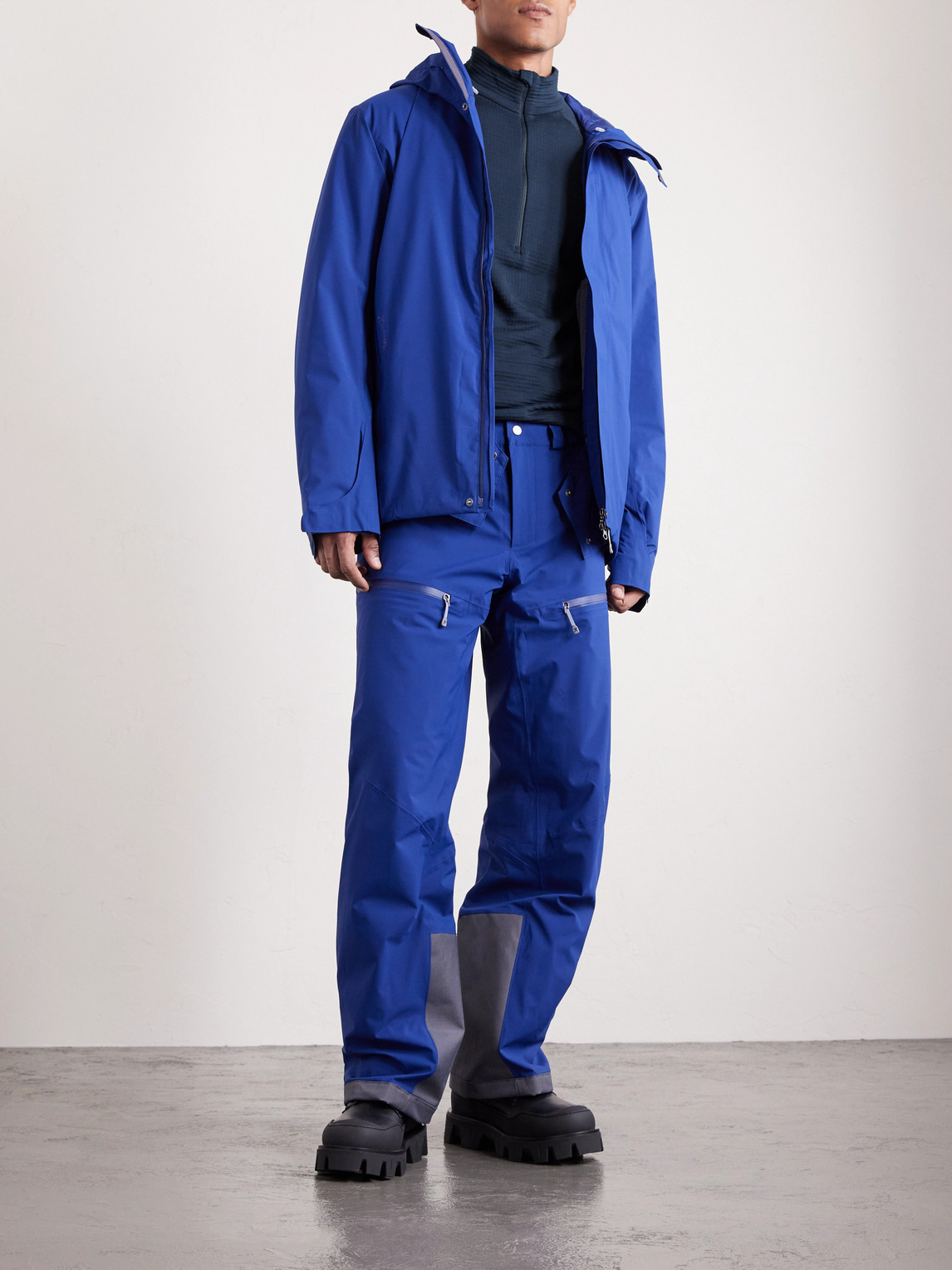 Desoli Solid Merino™ Half-Zip Ski Base Layer — 2