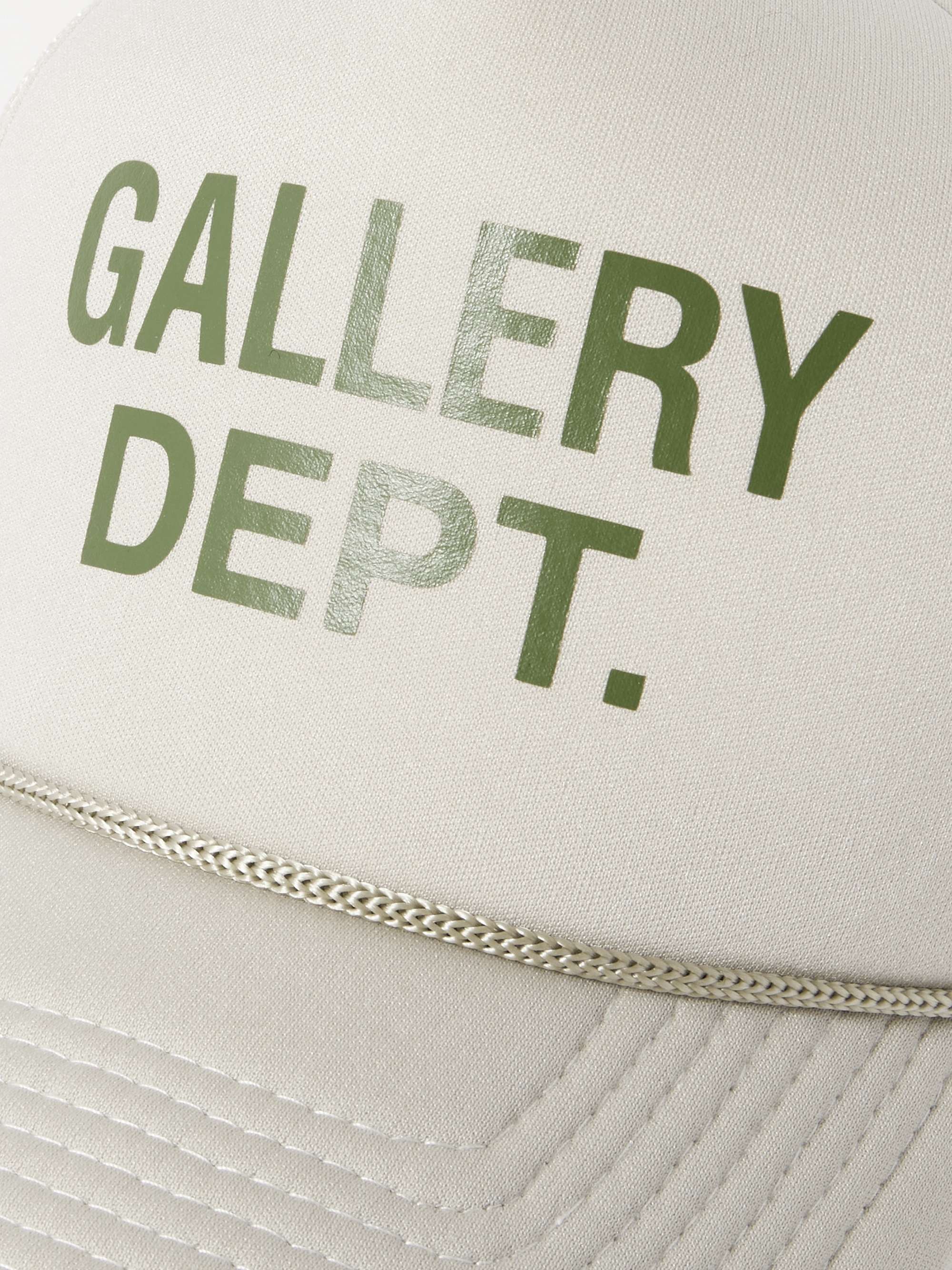 GALLERY DEPT. Logo-Print Foam and Mesh Trucker Cap