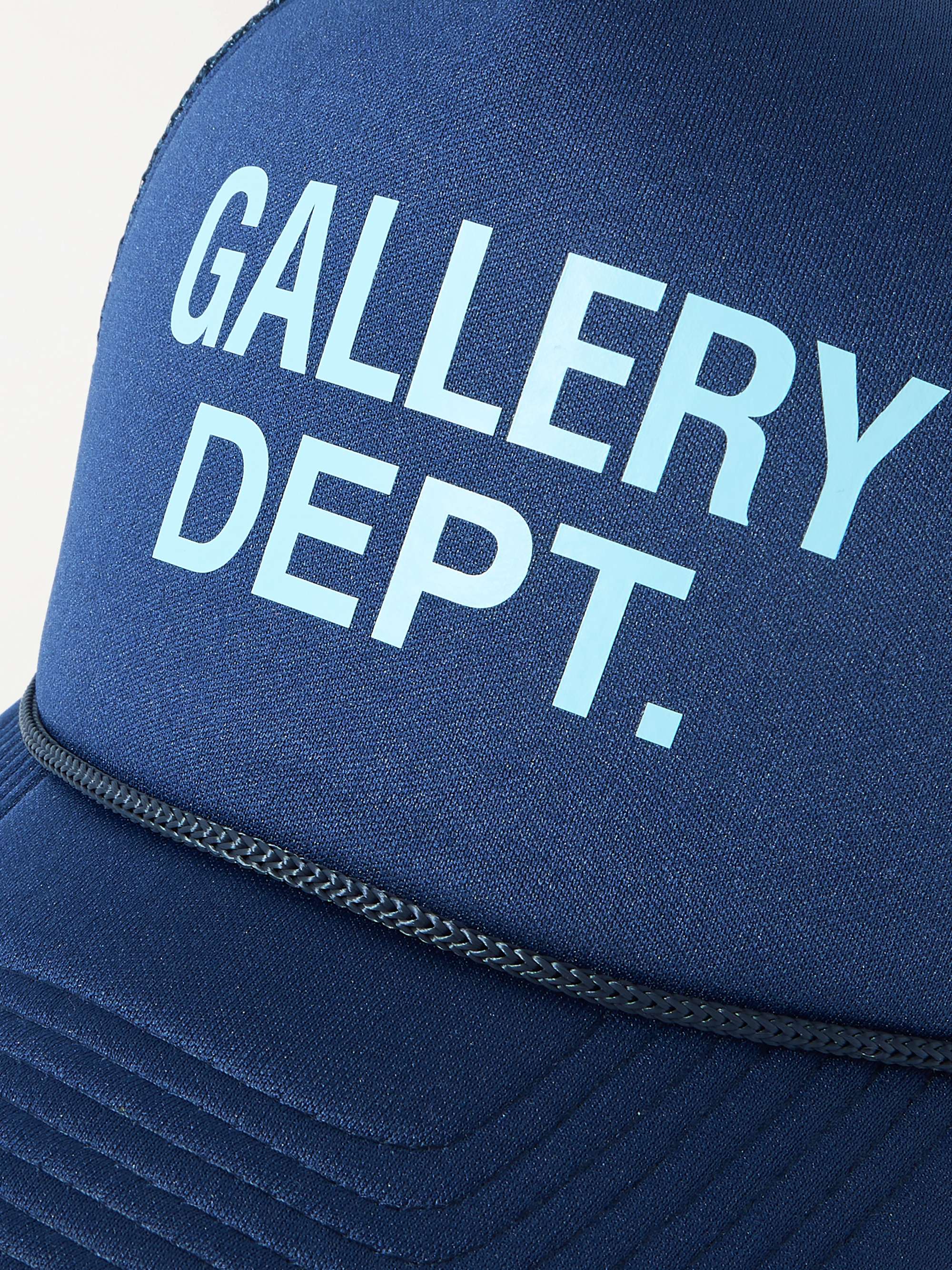 GALLERY DEPT. Logo-Print Foam and Mesh Trucker Cap