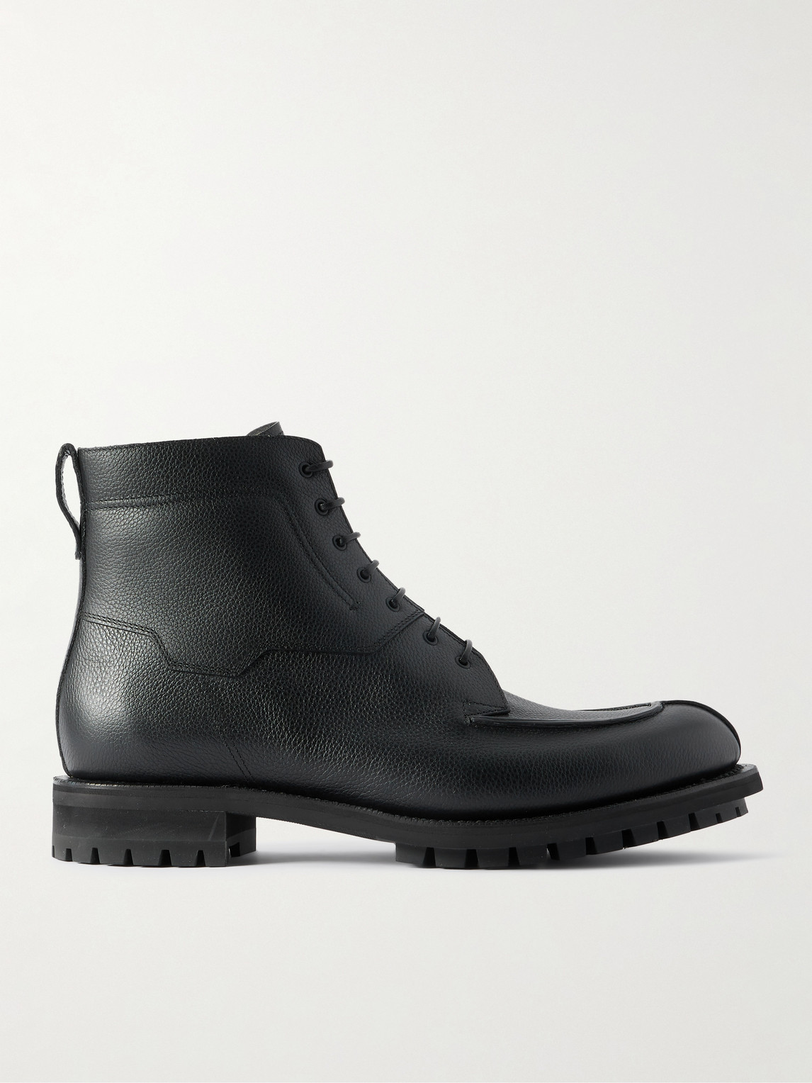 Berluti New Oslo Full-grain Leather Lace-up Boots In Black