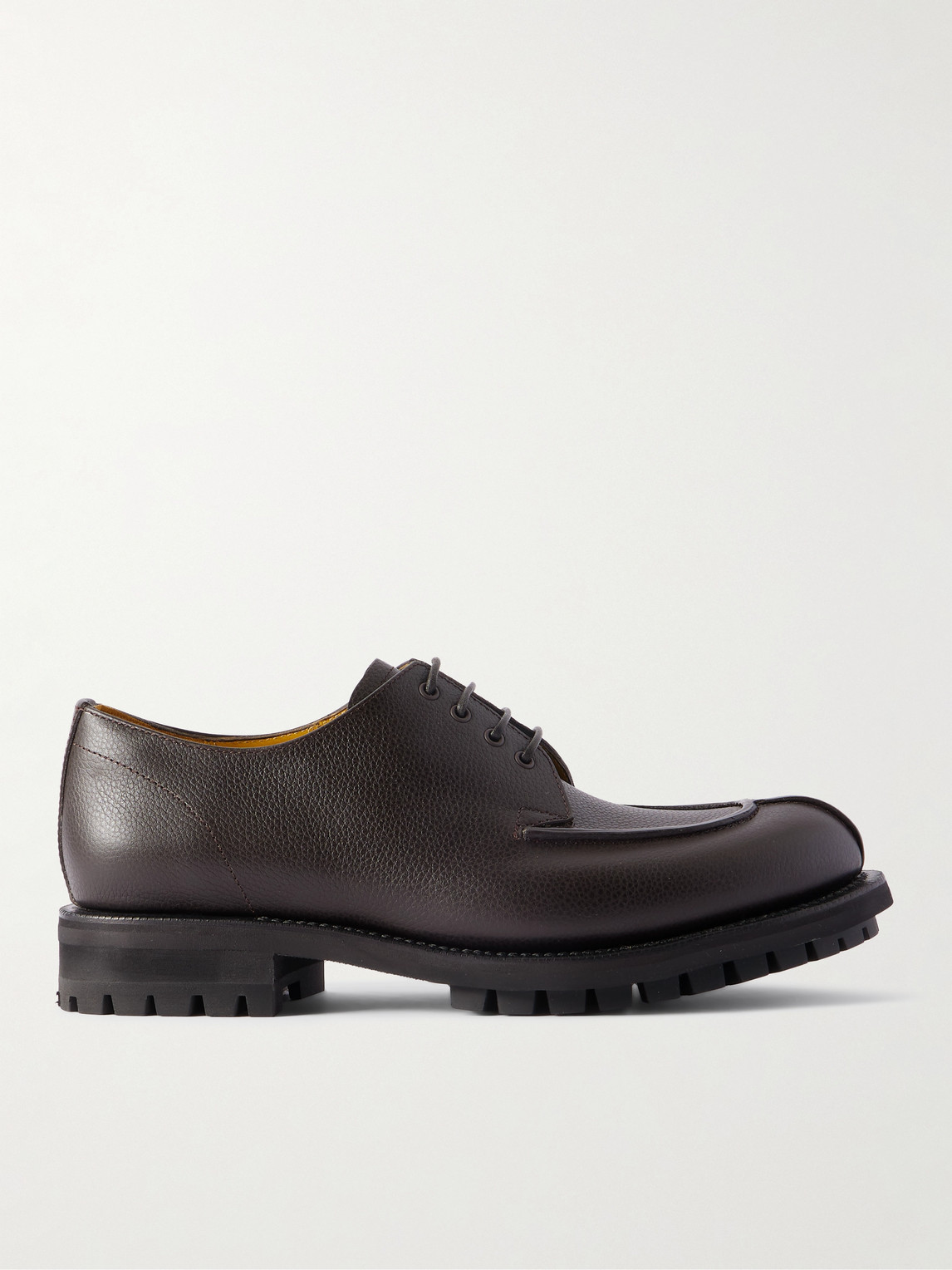Berluti New Oslo Full-grain Leather Derby Shoes In Brown