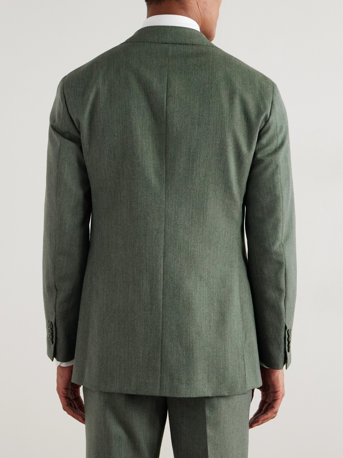 Sid Mashburn Kincaid No. 3 Wool Suit Jacket In Green