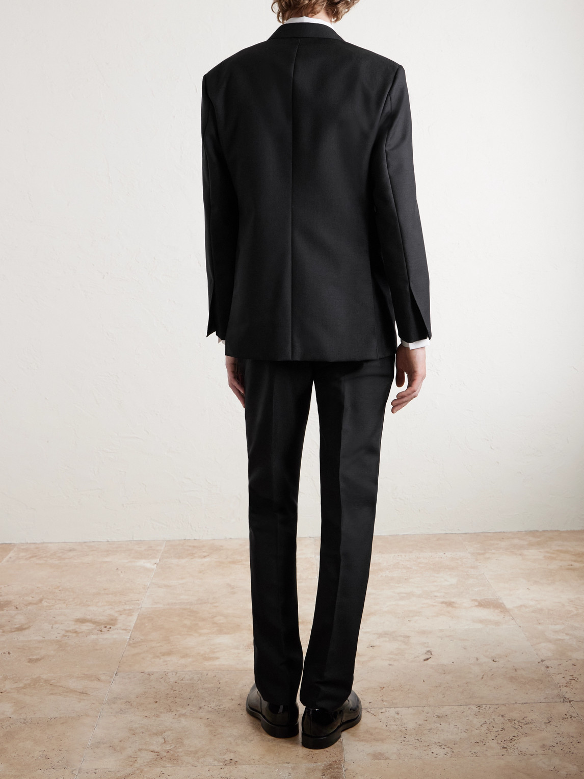  Sid Mashburn - Kincaid No. 3 Wool And Mohair-blend Tuxedo Jacket - Men - Black - It 46 