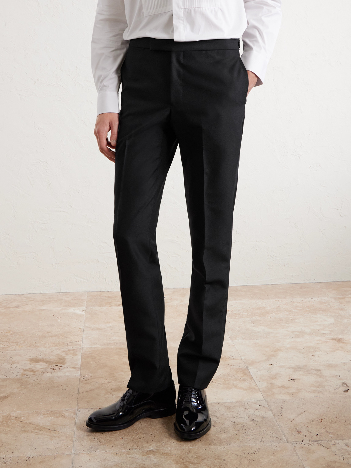  Sid Mashburn - Kincaid No. 3 Wool And Mohair-blend Tuxedo Jacket - Men - Black - It 46 