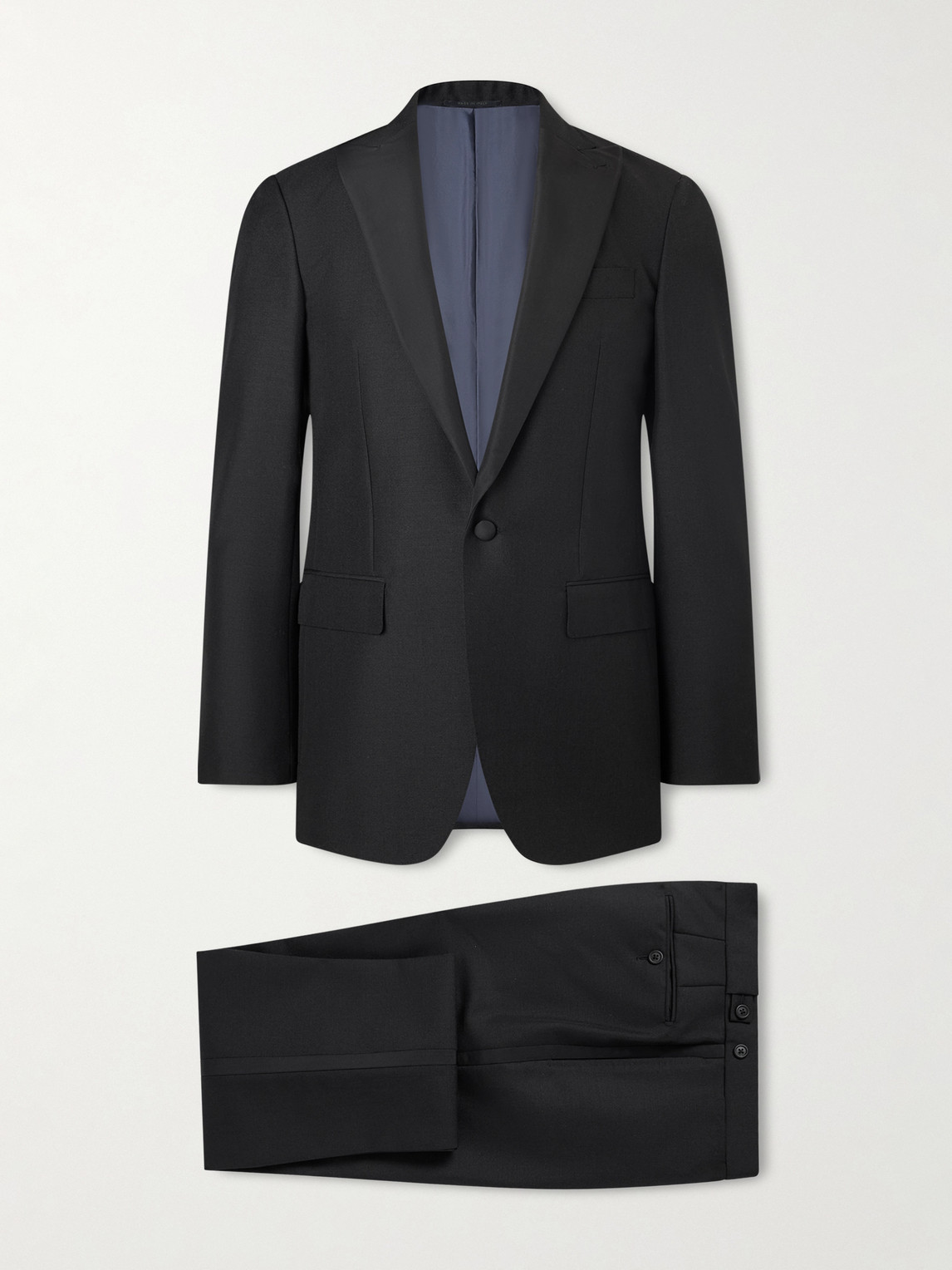 Sid Mashburn – Kincaid No. 3 Wool and Mohair-Blend Tuxedo Jacket