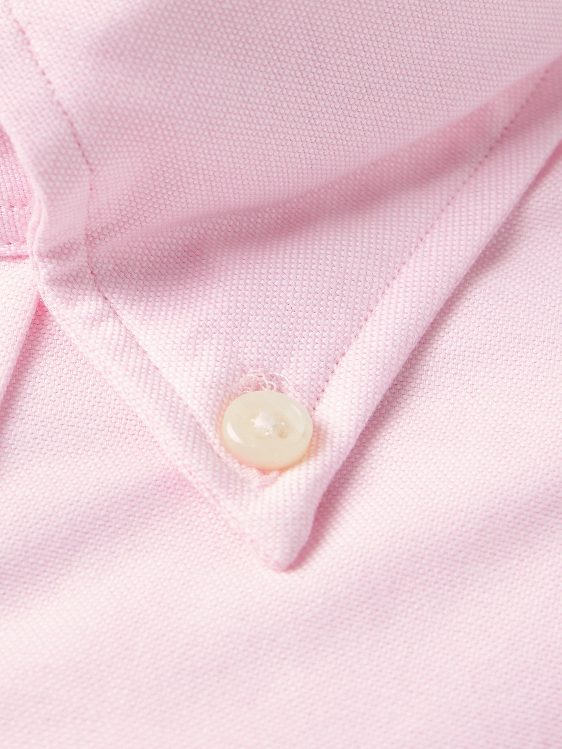 Sid Mashburn Button-down Collar Cotton Oxford Shirt In Pink