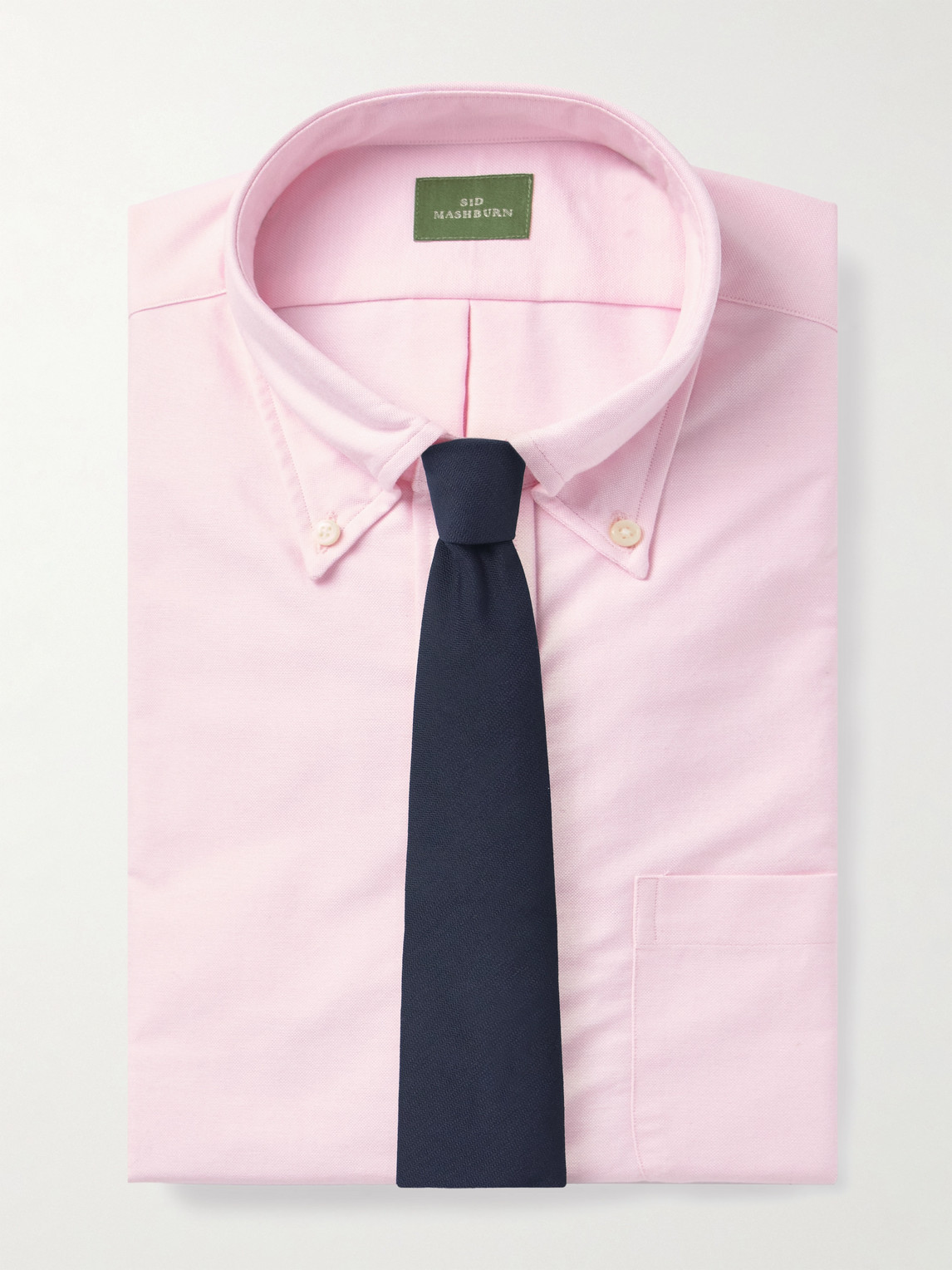 Sid Mashburn Button-down Collar Cotton Oxford Shirt In Pink