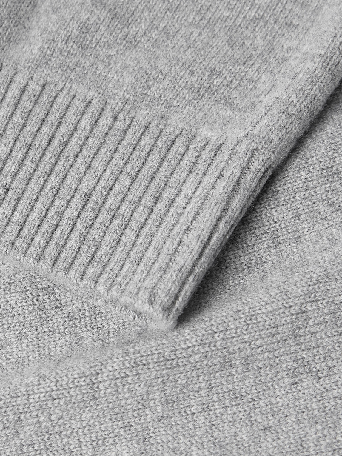Sid Mashburn Cashmere Half-zip Sweater In Blue
