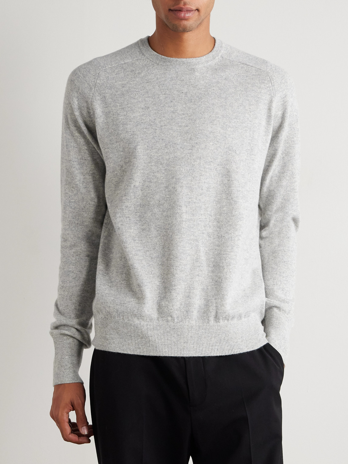 Sid Mashburn Cashmere Sweater In White