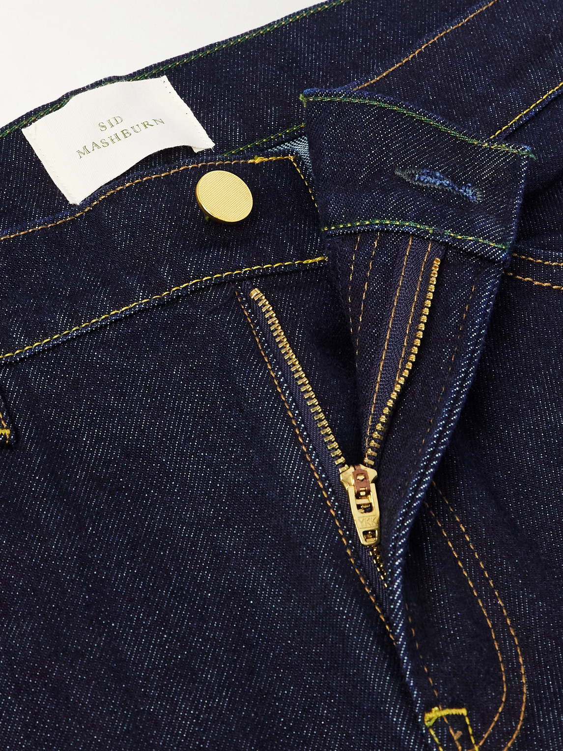 Sid Mashburn Clift Slim-fit Straight-leg Stretch Jeans In Blue