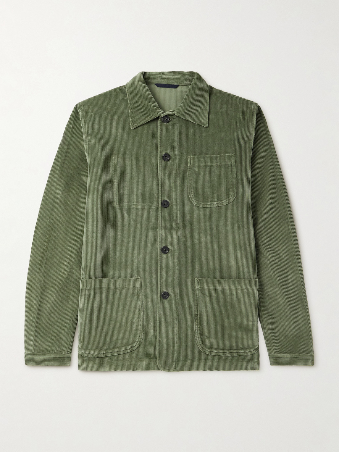 Sid Mashburn Cotton-Corduroy Overshirt - Men