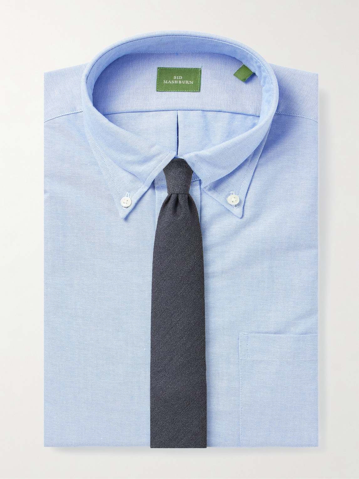 Sid Mashburn Regular Fit Oxford Button-down Dress Shirt In Blue