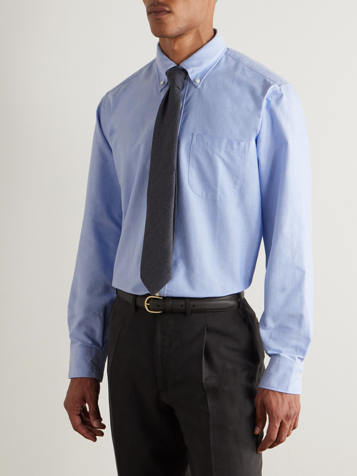 Sid Mashburn Regular Fit Oxford Button-down Dress Shirt In Blue