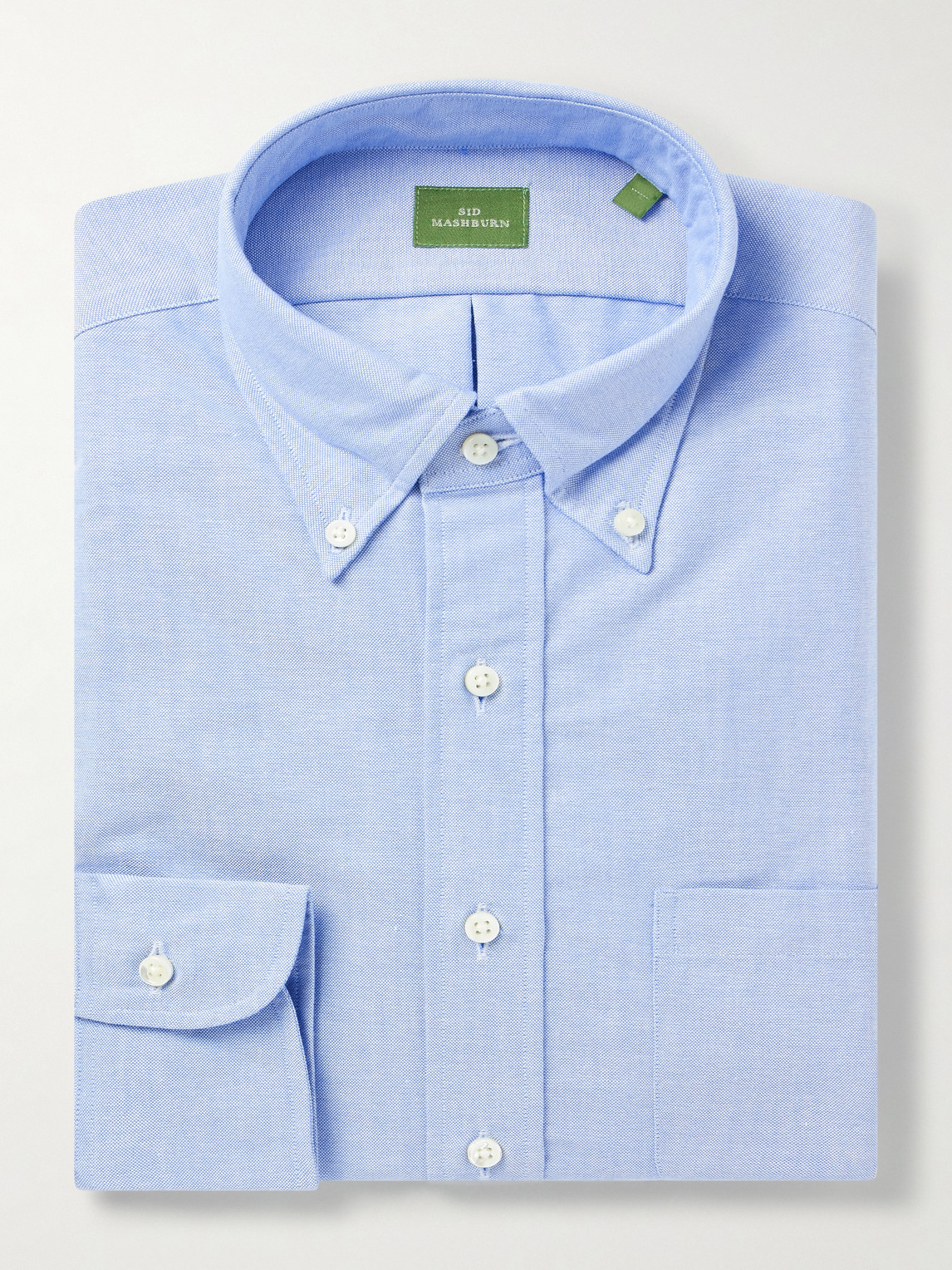 Sid Mashburn Button-Down Collar Oxford Cotton Shirt - Men