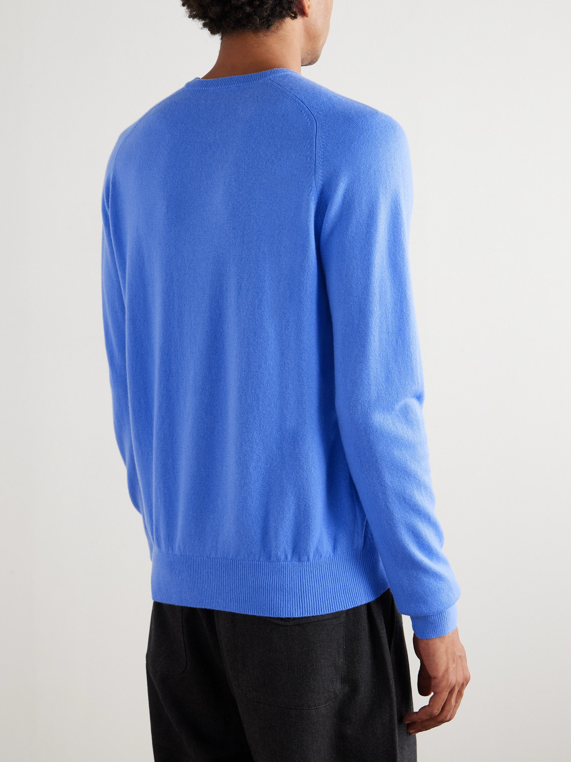 Sid Mashburn Cashmere Sweater In Blue