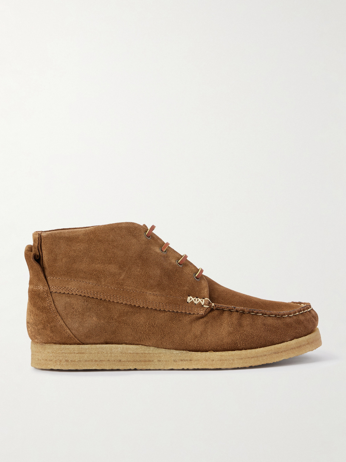 Sid Mashburn Suede Desert Boots In Brown