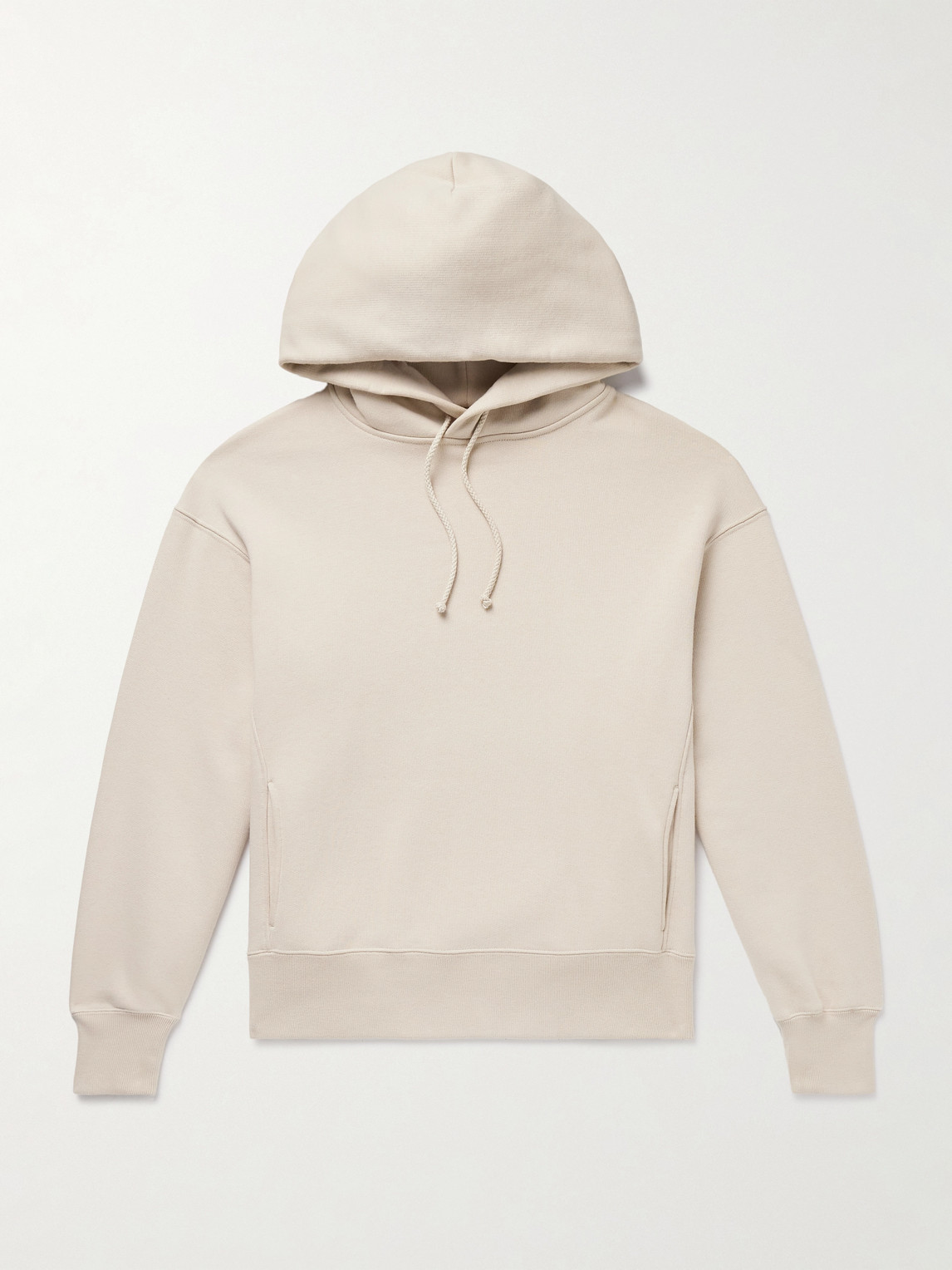 Stòffa Cotton-jersey Hoodie In Neutral