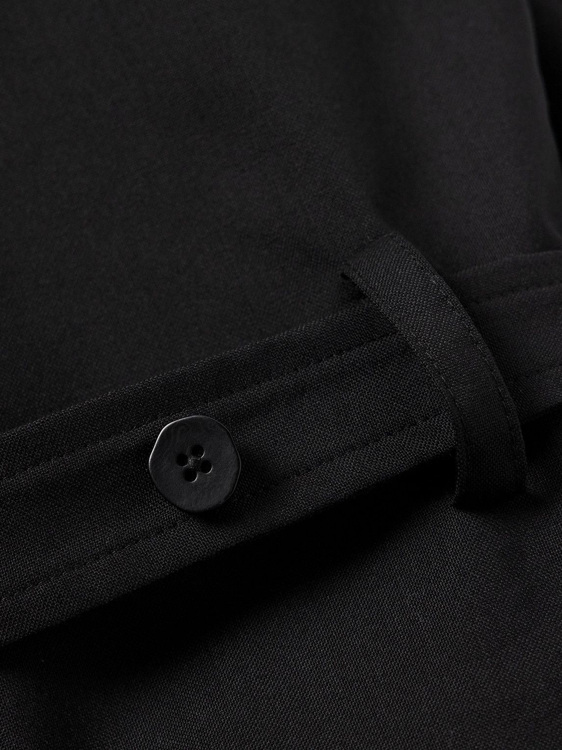  Stòffa - Belted Wool Trench Coat - Men - Black - It 46 