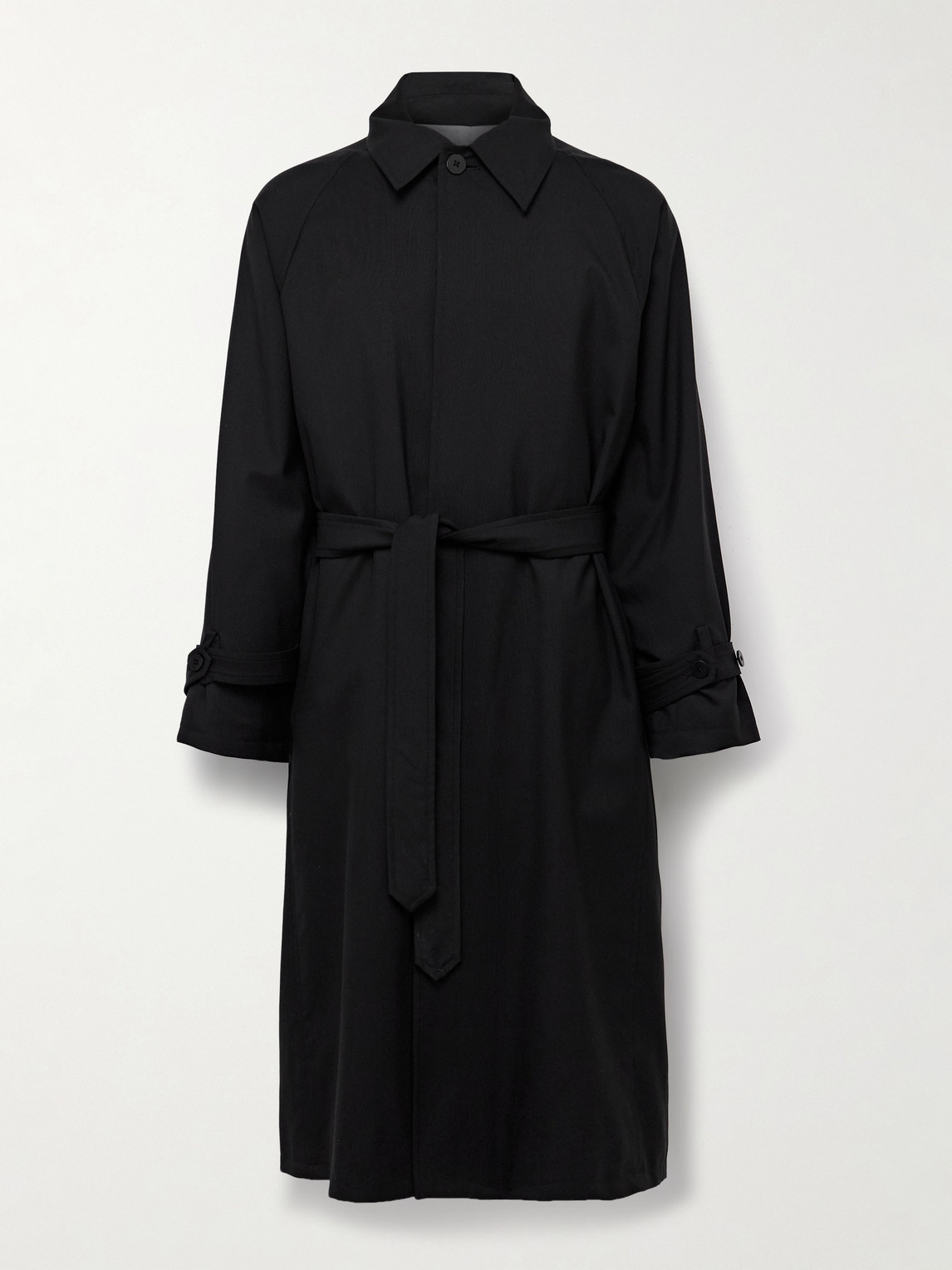 Stòffa – Belted Wool Trench Coat