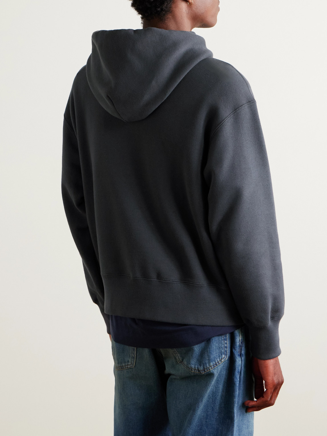  Stòffa - Cotton-jersey Hoodie - Men - Blue - It 46 