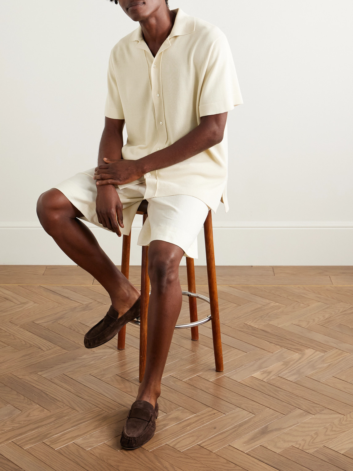 Stòffa - Cotton-Mouliné Shirt