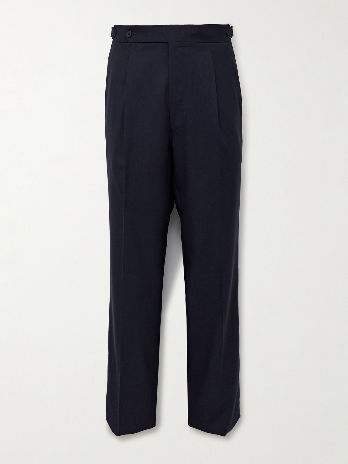 Stòffa – Straight-Leg Pleated Wool Trousers
