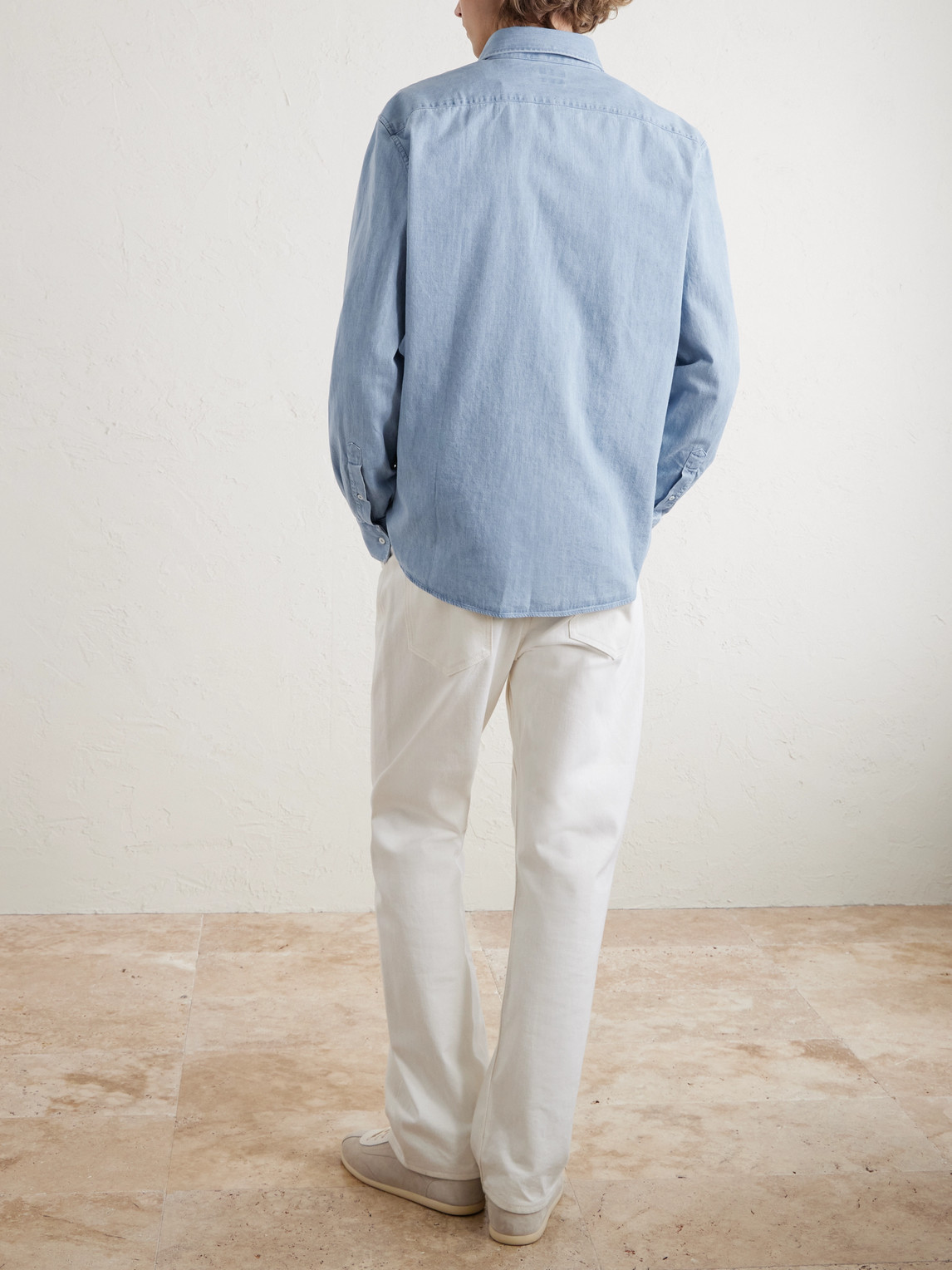 Brunello Cucinelli - Denim Shirt - Men - Blue - S 