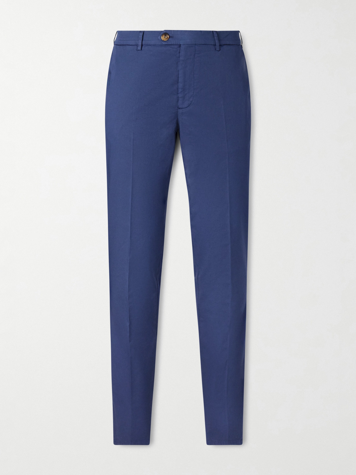 Brunello Cucinelli Slim-Fit Stretch-Cotton Twill Trousers - Men