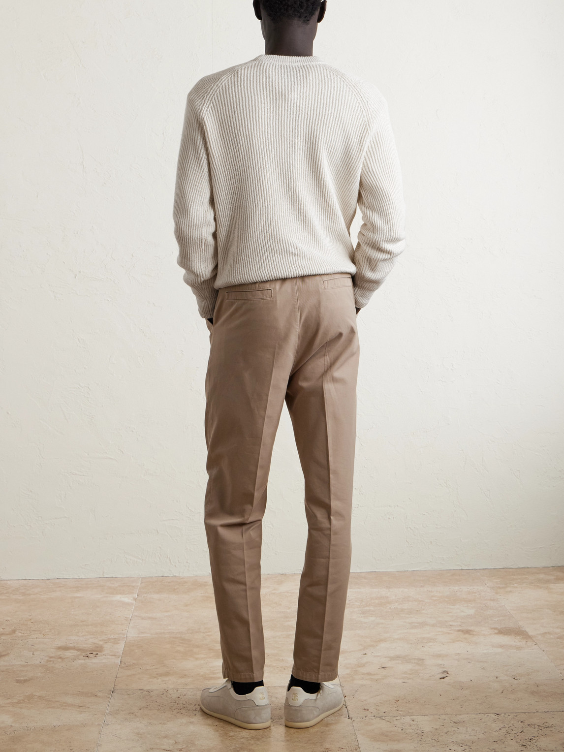 Ribbed Cotton Sweater