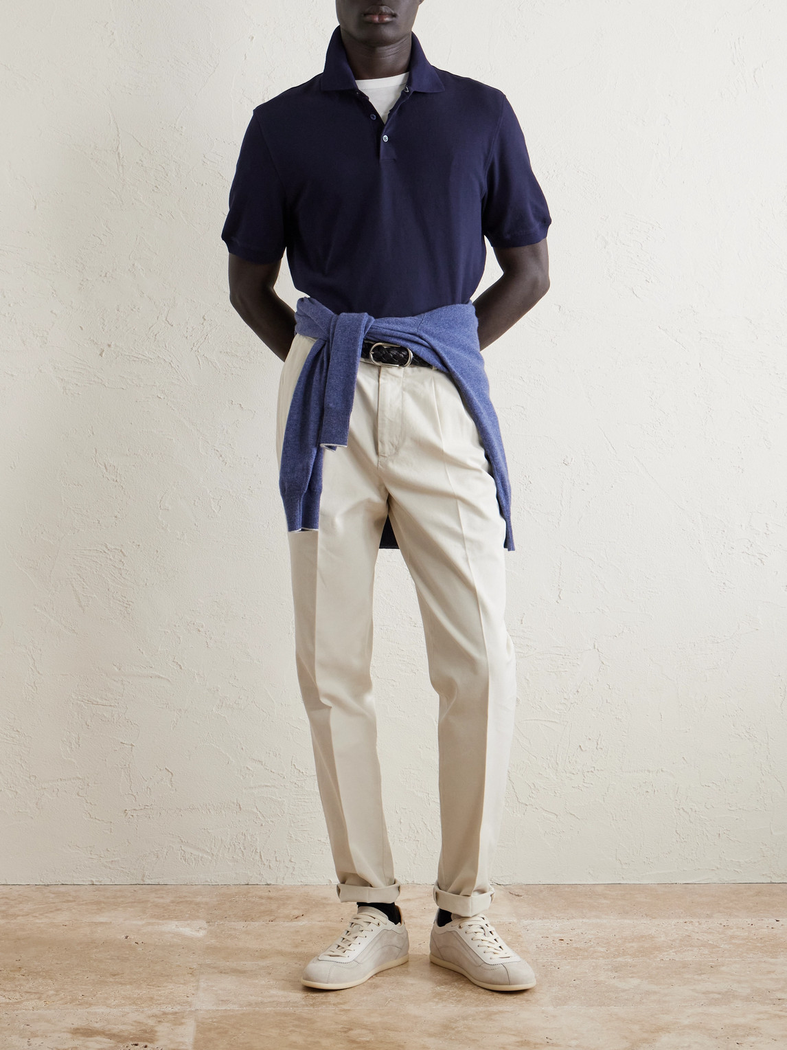 Cotton-Piqué Polo Shirt
