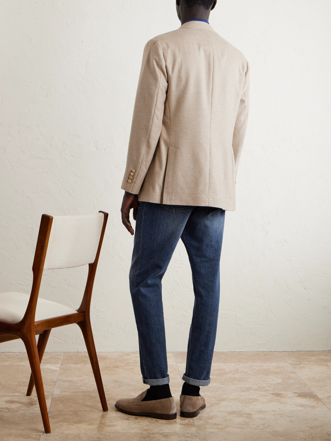  Brunello Cucinelli - Iconic Slim-fit Stretch Jeans - Men - Blue - It 46 