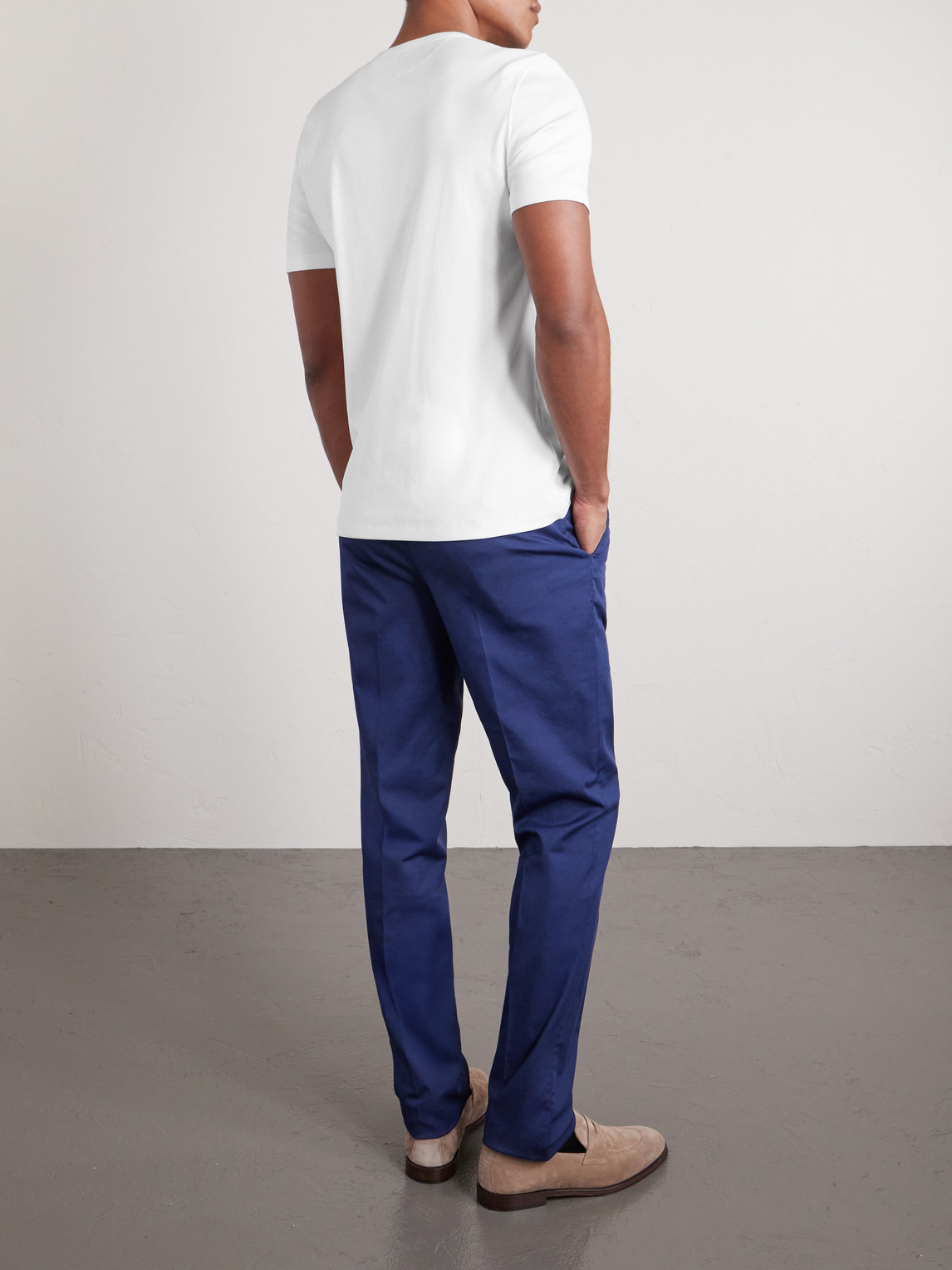 Ribbed Jersey T-Shirt