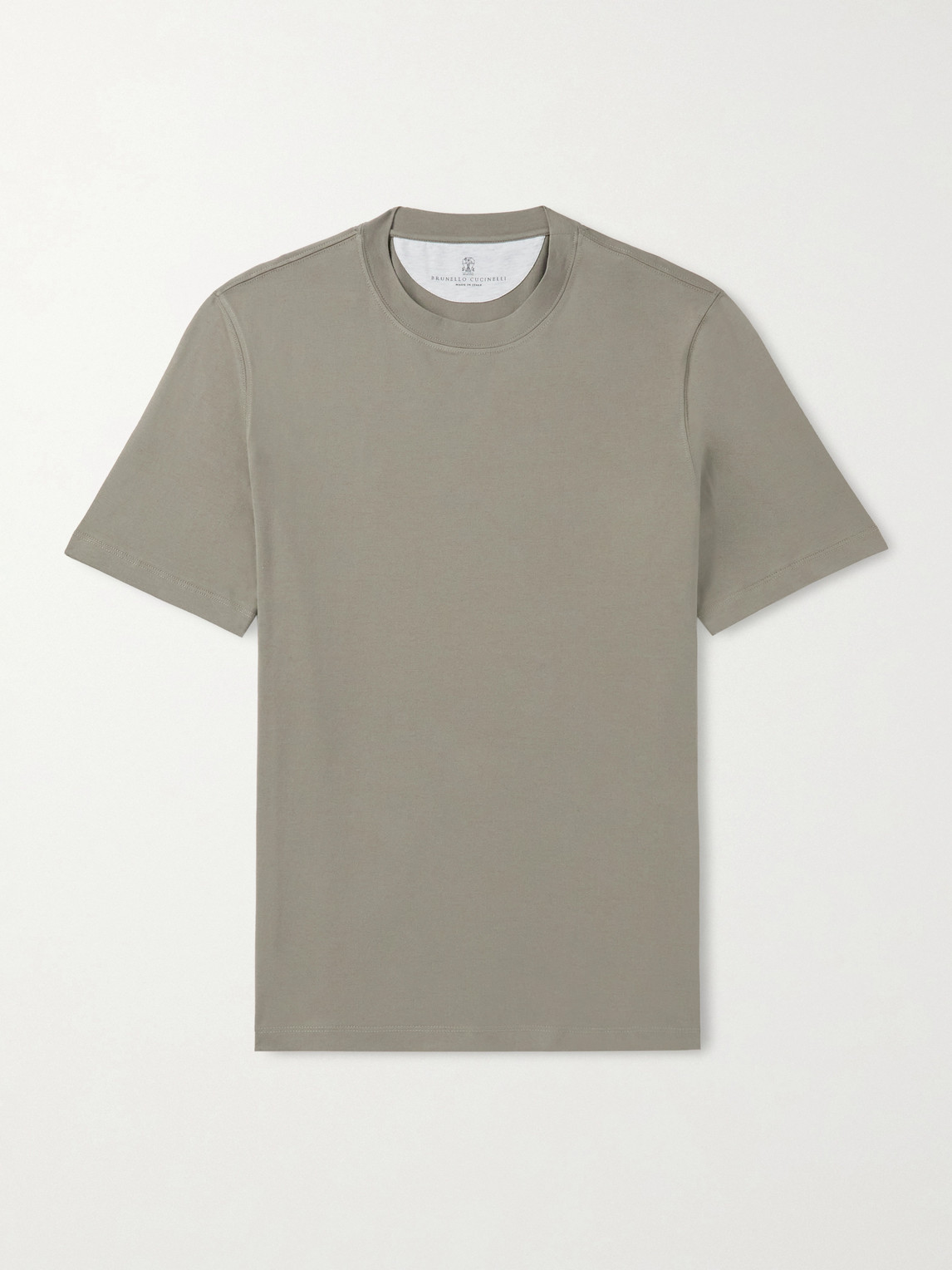 Brunello Cucinelli Cotton-Jersey T-Shirten