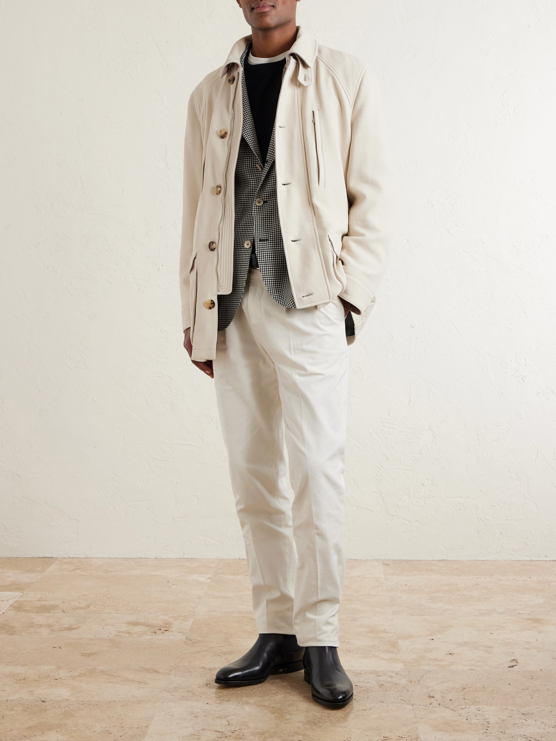 Belted Leather