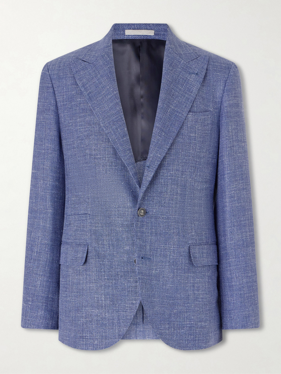 Brunello Cucinelli Wool-Blend Suit Jacket IT 46