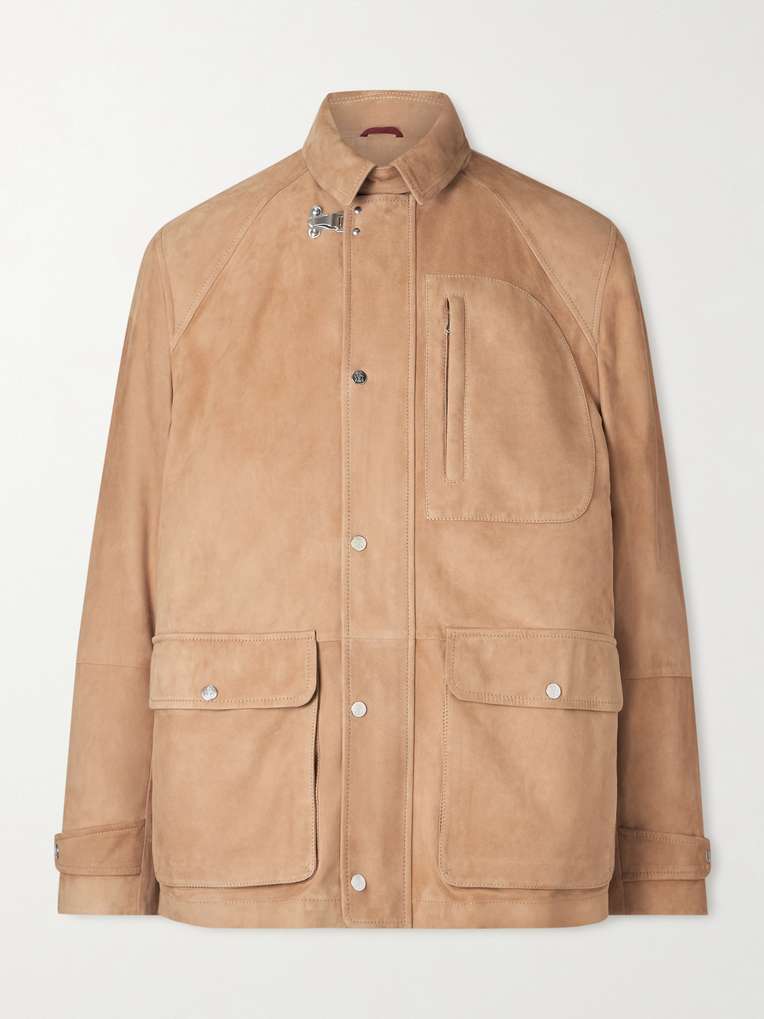 Brunello Cucinelli — Suede Jacket