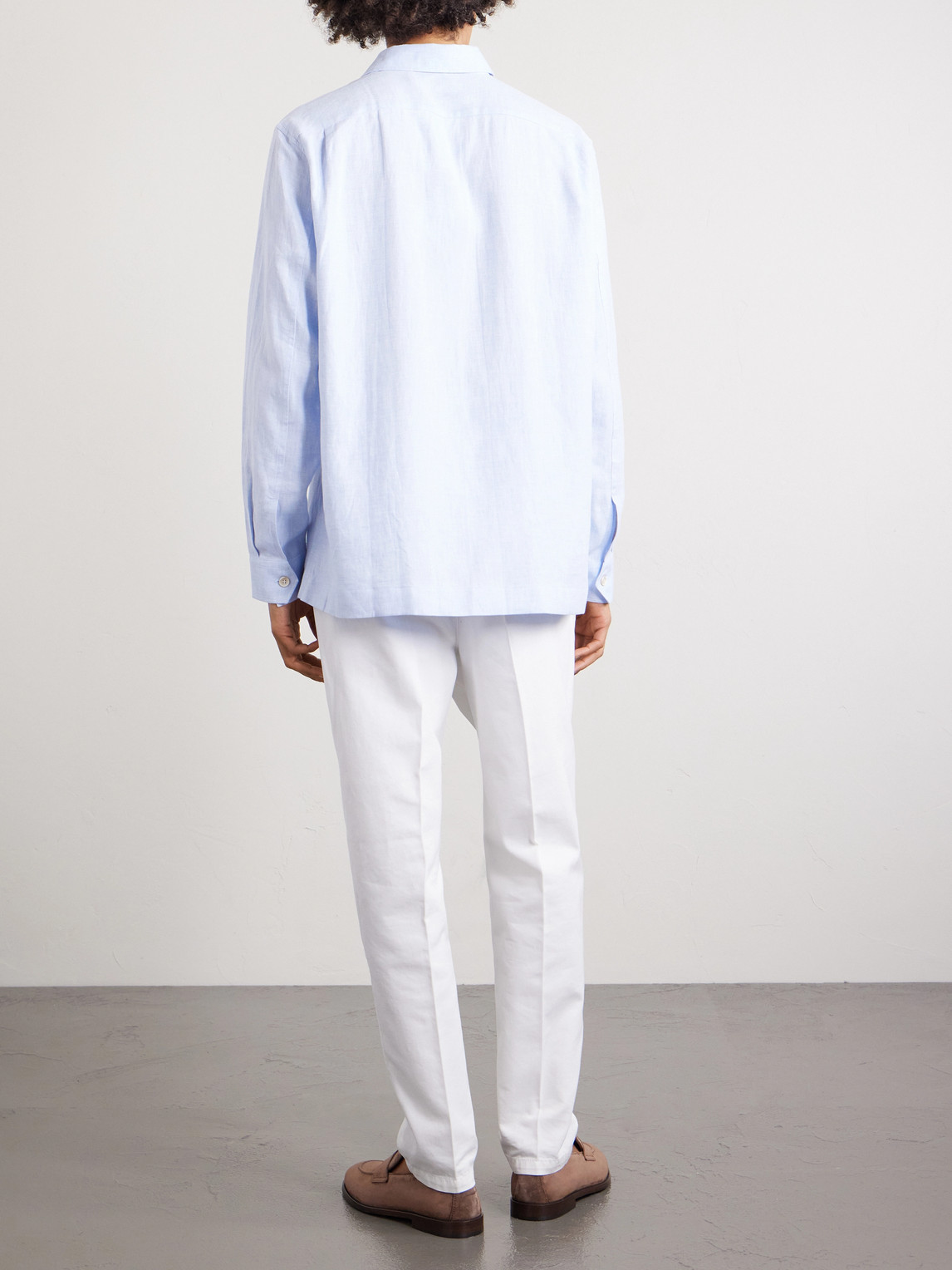 Hemp, Linen And Cotton-Blend Shirt