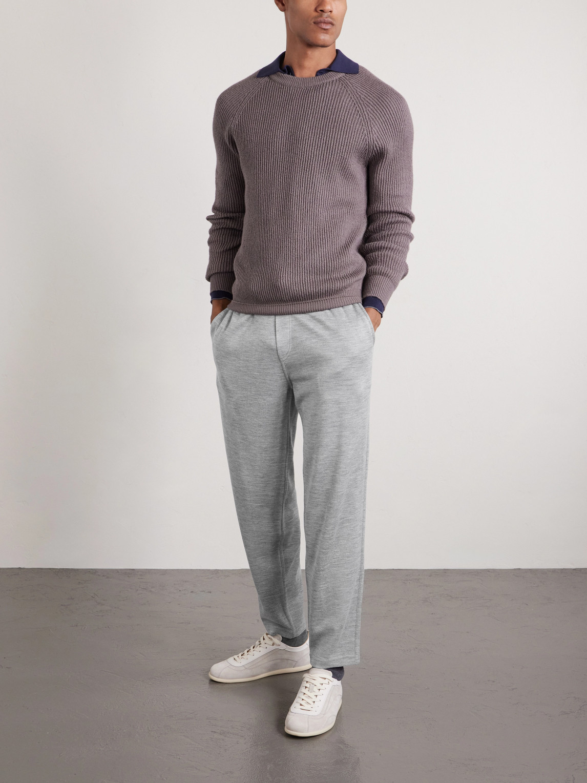 Tapered Cashmere-Blend Jersey Sweatpants