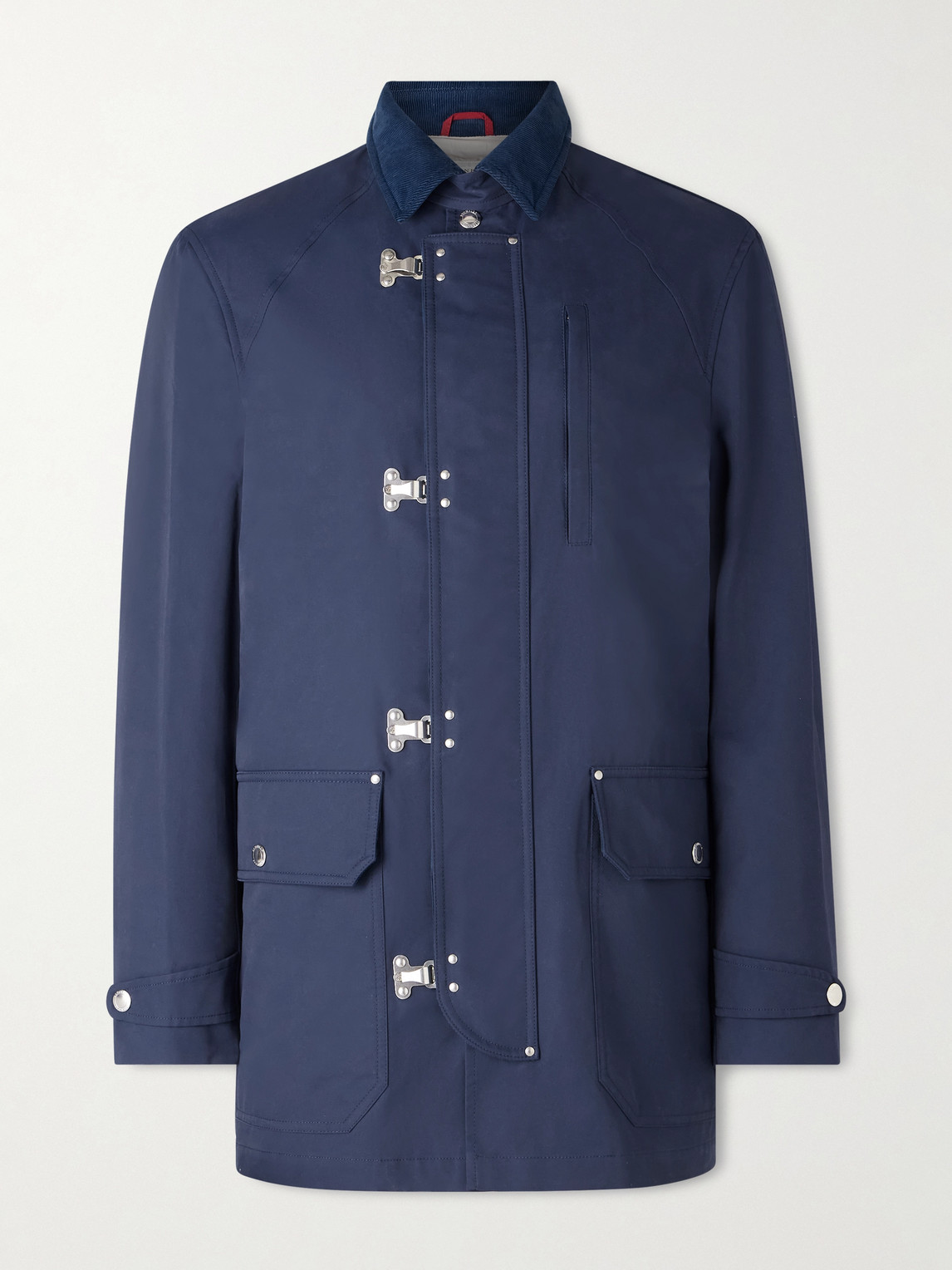 Brunello Cucinelli Corduroy-Trimmed Cotton-Blend Field Jacket - Men