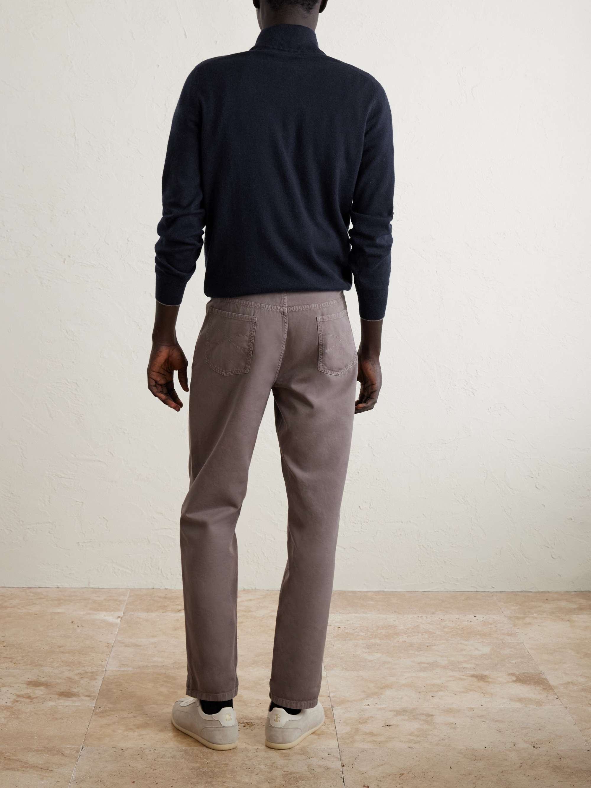 BRUNELLO CUCINELLI Cashmere Half-Zip Sweater