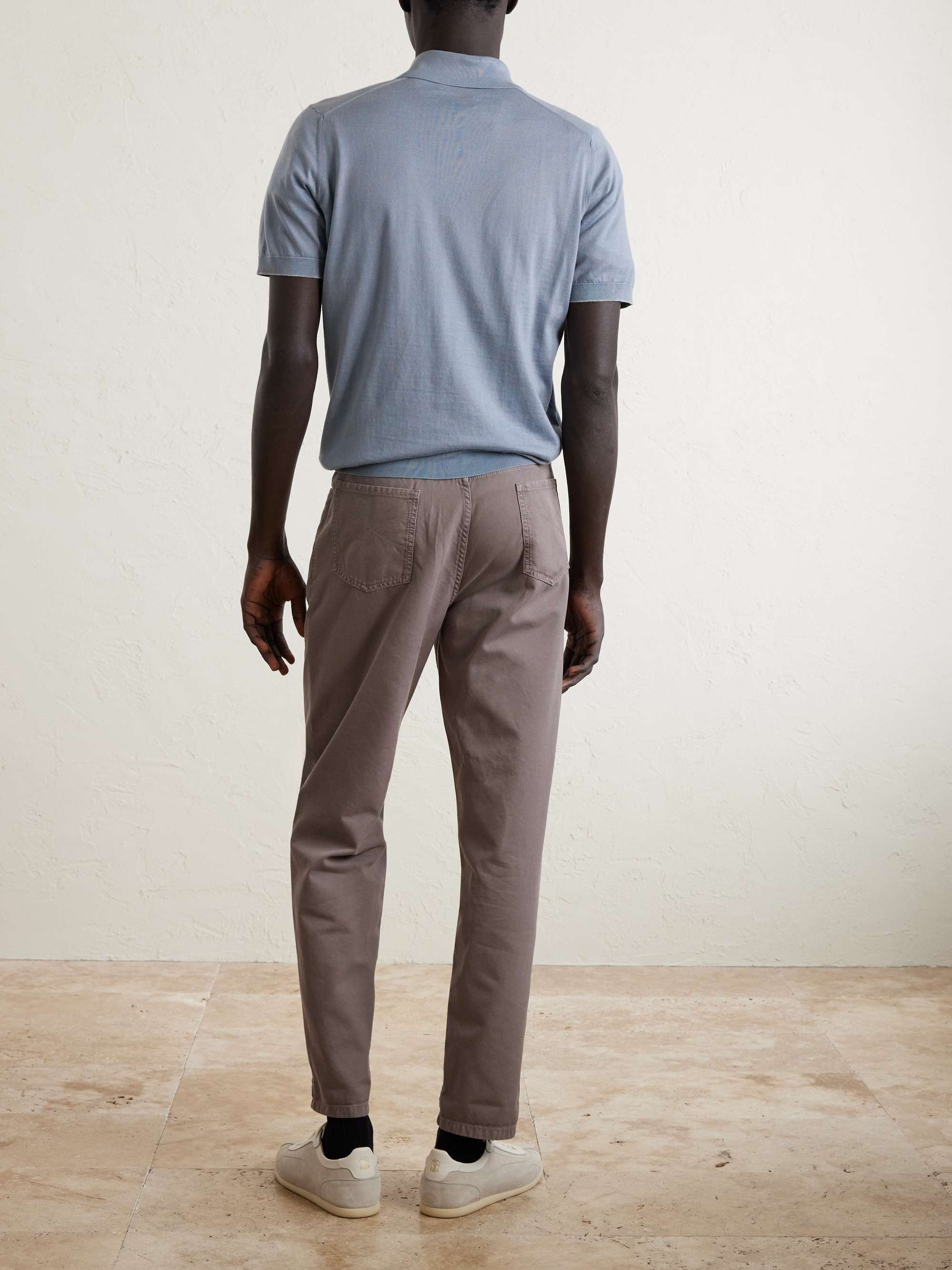 BRUNELLO CUCINELLI Cotton Polo Shirt