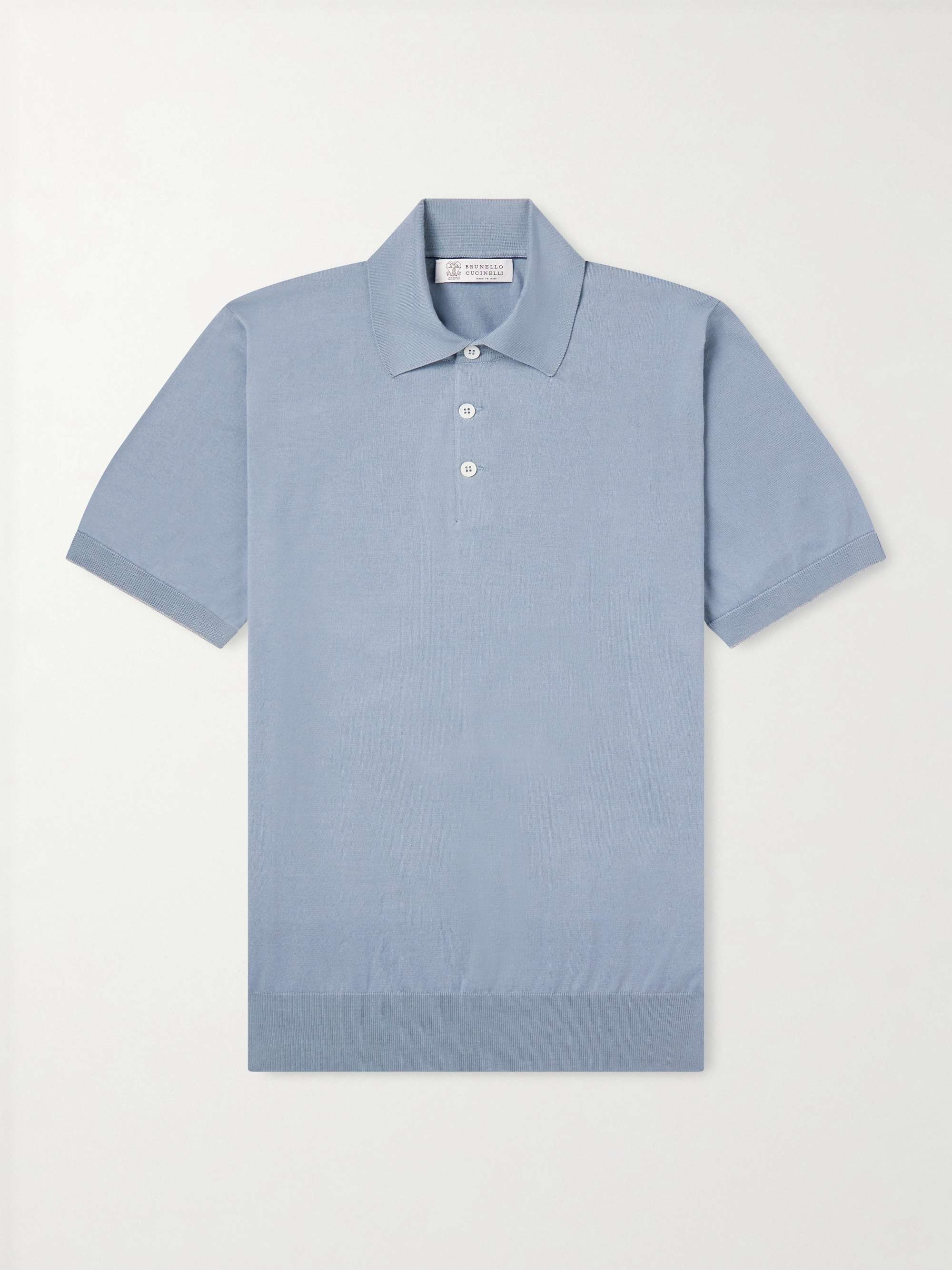BRUNELLO CUCINELLI Cotton Polo Shirt